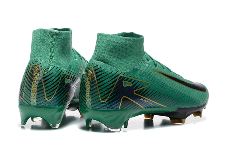 green boots rear view