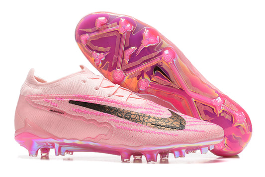 PINK NIKE FOOTBALL BOOTS SIDE VIEW