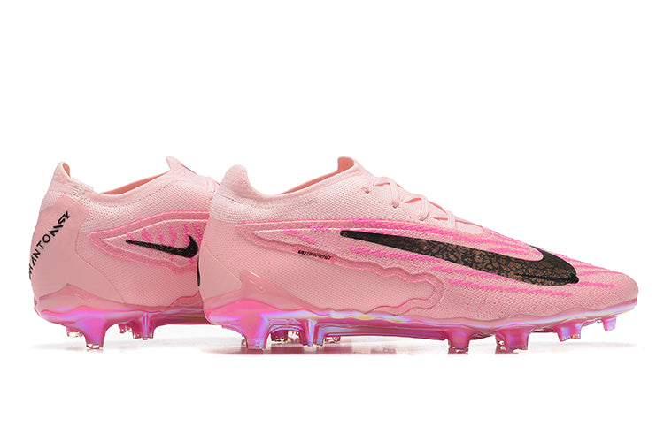 NIKE FOOTBALL BOOTS PINK SIDE ANGLE