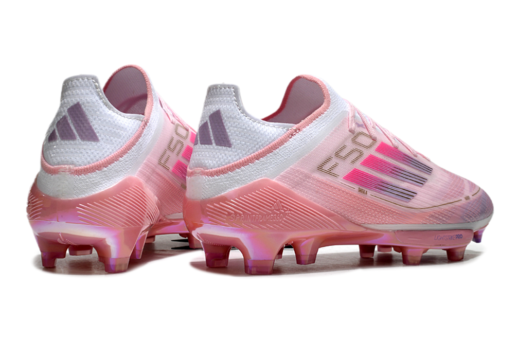 PINK ADIDAS BOOTS REAR VIEW 